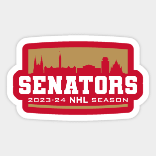 Senators Hockey 2023-24 Sticker